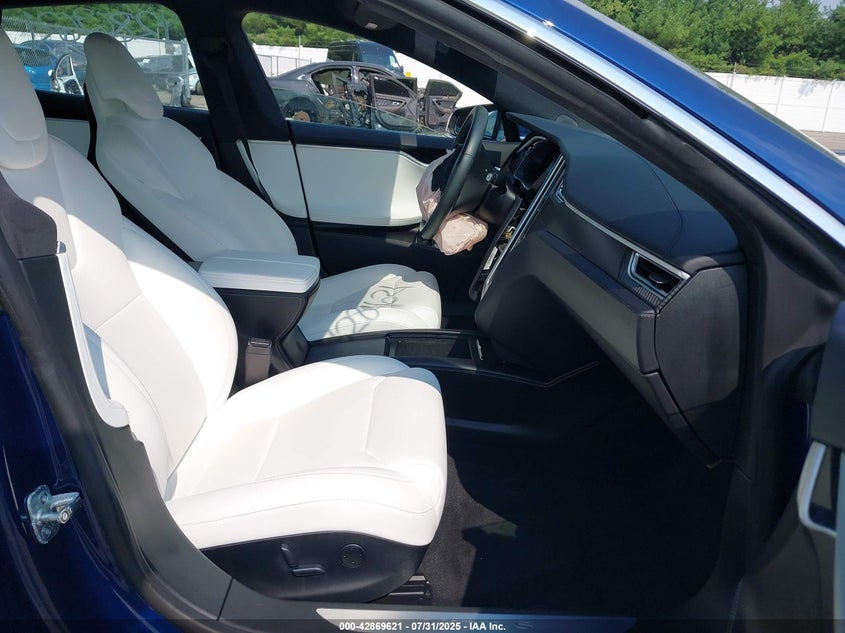 2017 Tesla Model s 100d 60d 75d 90d p100d Blue Lot 111042869621 Vin 5YJSA1E27HF229469