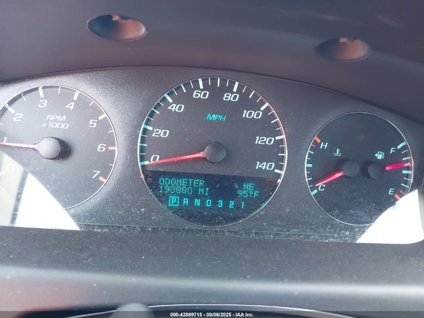 2010 Chevrolet Impala Lt VIN: 2G1WB5EK5A1117938 Lot: 42869715