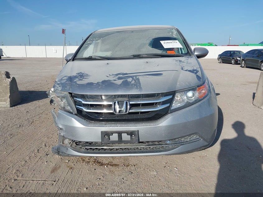 2016 Honda Odyssey Se VIN: 5FNRL5H32GB112157 Lot: 42869751