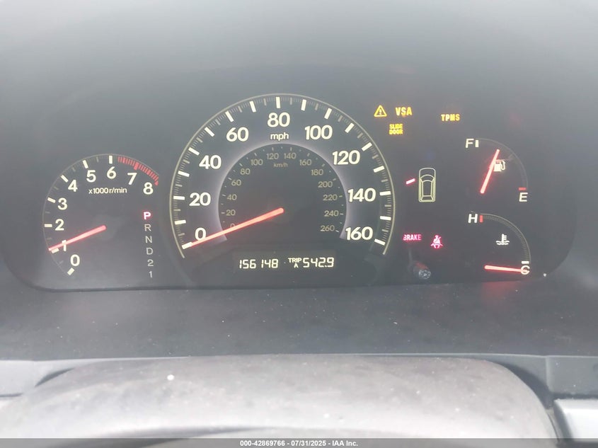 2010 Honda Odyssey VIN: 5SNRL3H79AV072089 Lot: 42869766