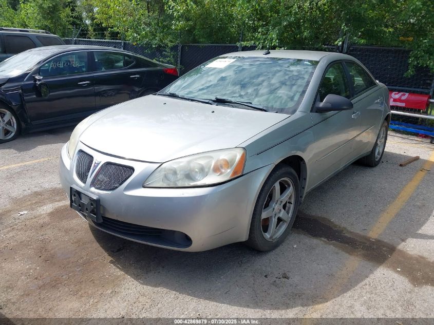 2008 Pontiac G6 Se silver sedan gasoline 1G2ZG57N284236854 photo #3