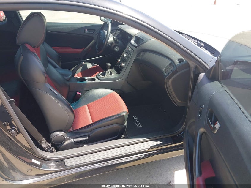 2011 Hyundai Genesis 2.0T R-Spec VIN: KMHHT6KD6BU046453 Lot: 42869900
