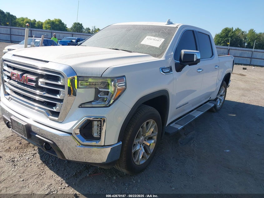 Vin: 3gtu9dedxlg304804, lot: 43363804, gmc sierra 1500 4wd  short box slt 20202