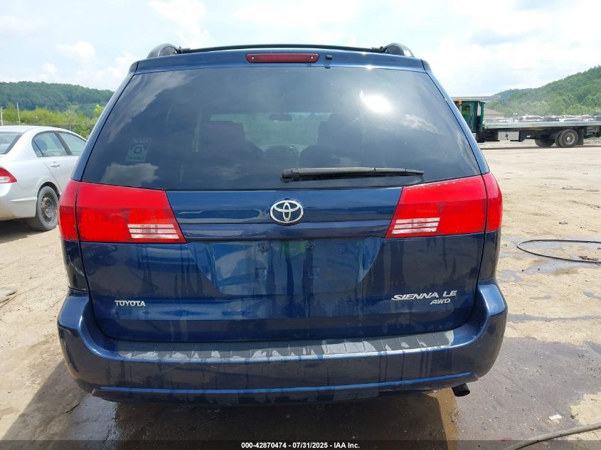 2004 Toyota Sienna Le VIN: 5TDBA23CX4S007676 Lot: 42870474
