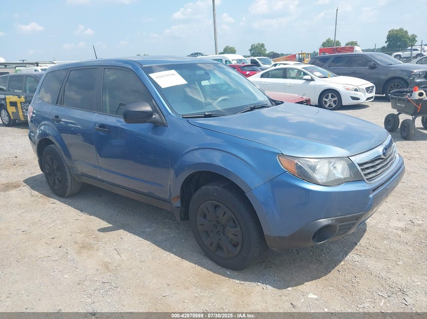 JF2SH61659H755099 2009 Subaru Forester 2.5X auction photo 1