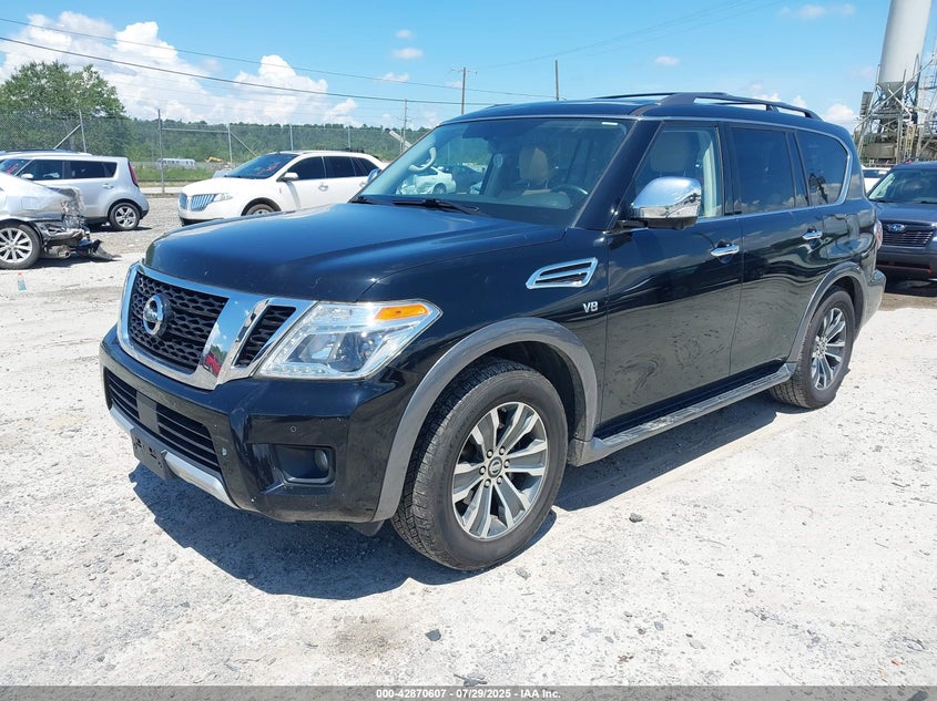 2018 Nissan Armada Sl VIN: JN8AY2ND2J9054485 Lot: 42870607