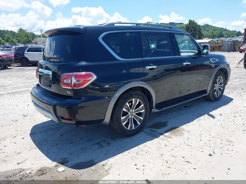 2018 Nissan Armada Sl VIN: JN8AY2ND2J9054485 Lot: 42870607