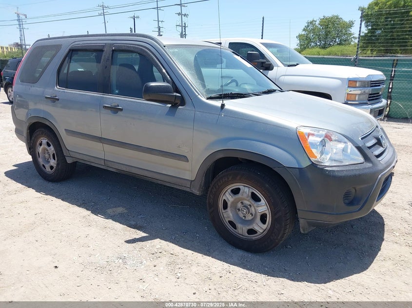 SHSRD78535U340135 2005 Honda Cr-V Lx auction photo 1
