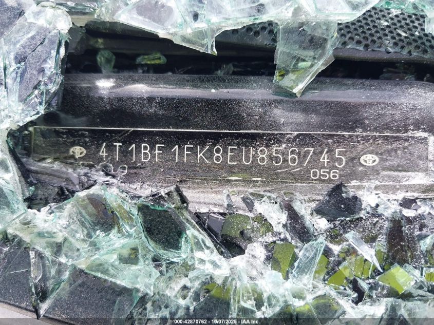 2014 Toyota Camry L VIN: 4T1BF1FK8EU856745 Lot: 42870762