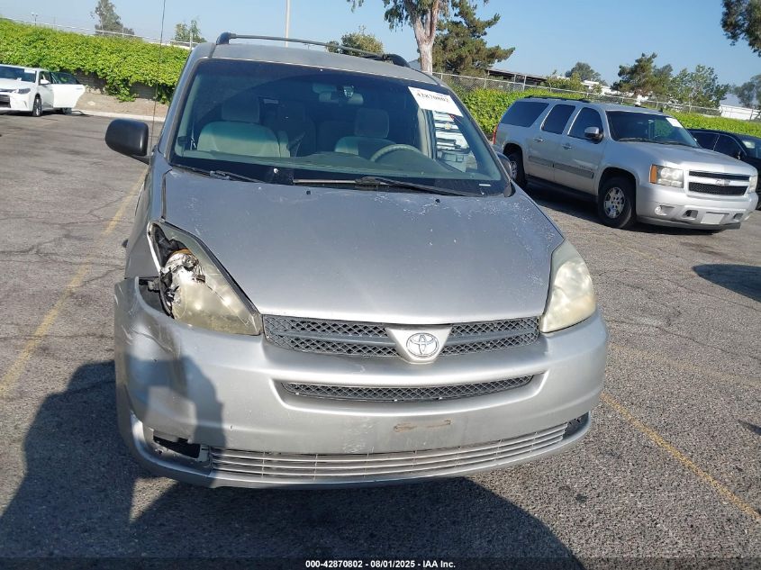 2005 Toyota Sienna Ce VIN: 5TDZA23C45S279947 Lot: 42870802