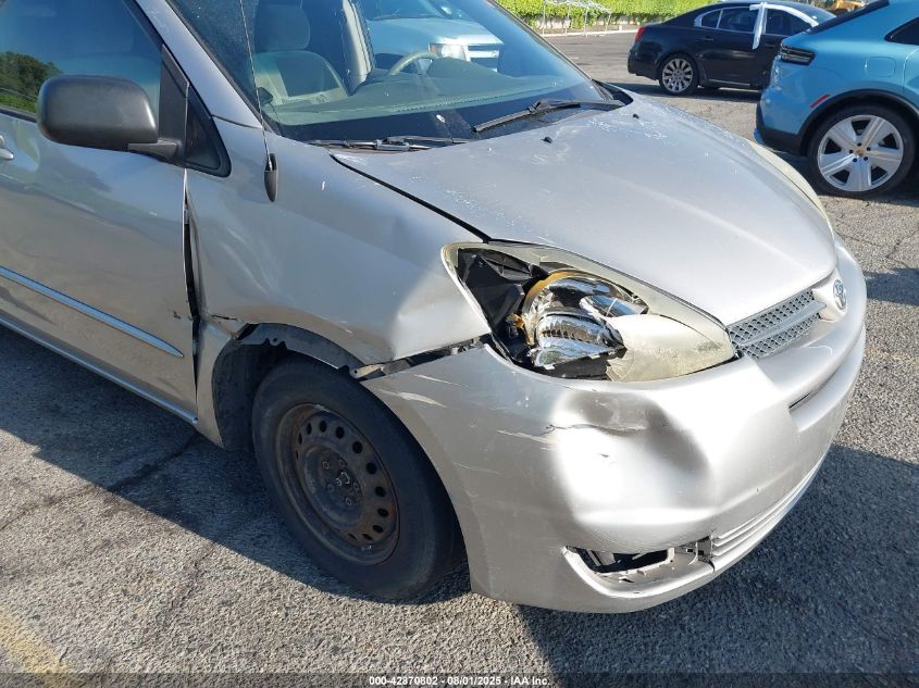 2005 Toyota Sienna Ce VIN: 5TDZA23C45S279947 Lot: 42870802