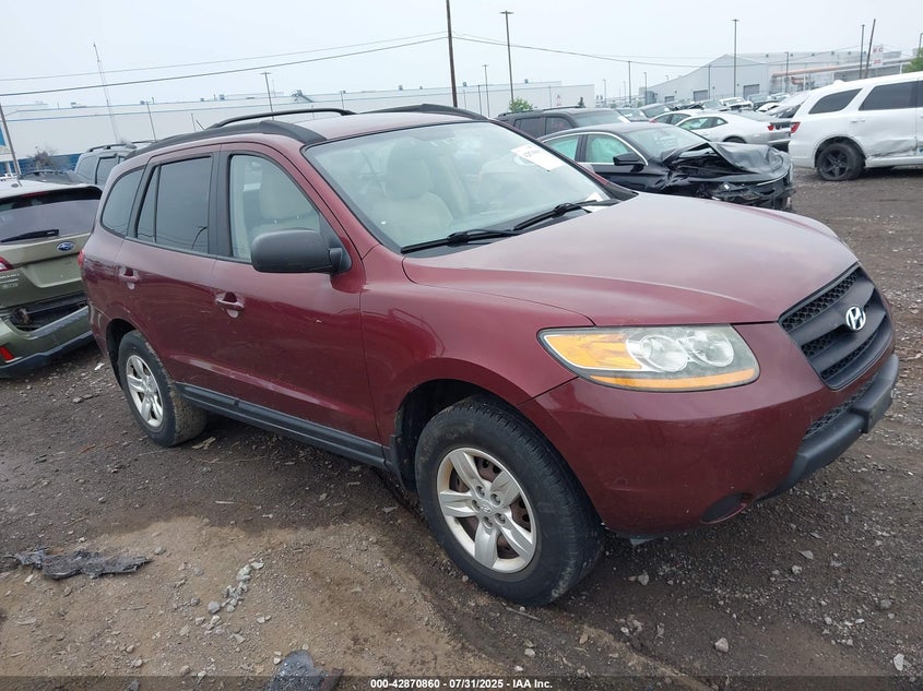 5NMSG73D29H312264 2009 Hyundai Santa Fe Gls auction photo 1