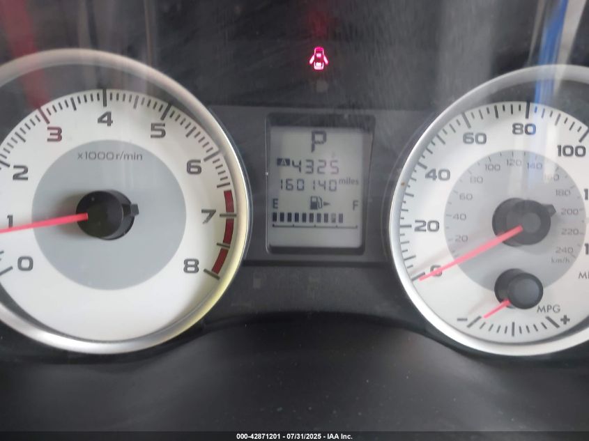 2013 Subaru Impreza 2.0I Premium VIN: JF1GPAC6XD2800837 Lot: 42871201