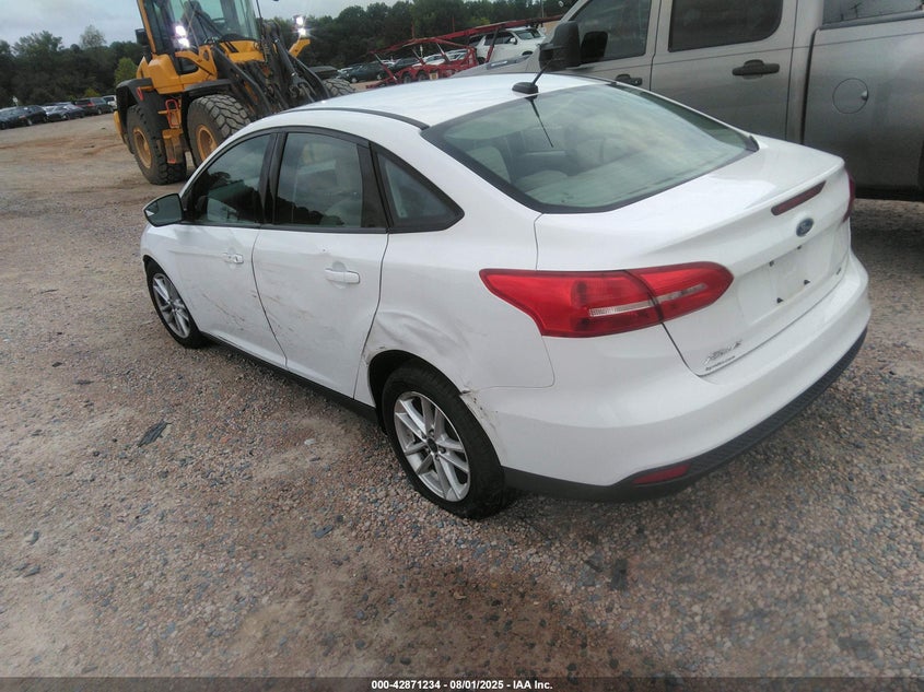 Vin: 1fadp3f25fl383292, lot: 43364852, ford focus se 20153