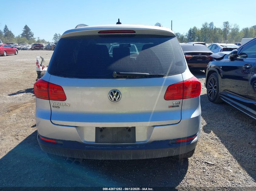 2017 Volkswagen Tiguan 2.0T/2.0T S VIN: WVGBV7AX5HK052461 Lot: 42871252
