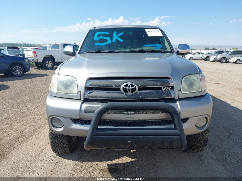 2006 Toyota Tundra Sr5 V8 VIN: 5TBBT44116S473771 Lot: 42871343