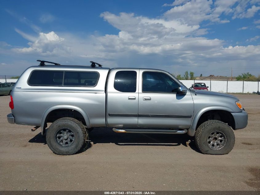 2006 Toyota Tundra Sr5 V8 VIN: 5TBBT44116S473771 Lot: 42871343