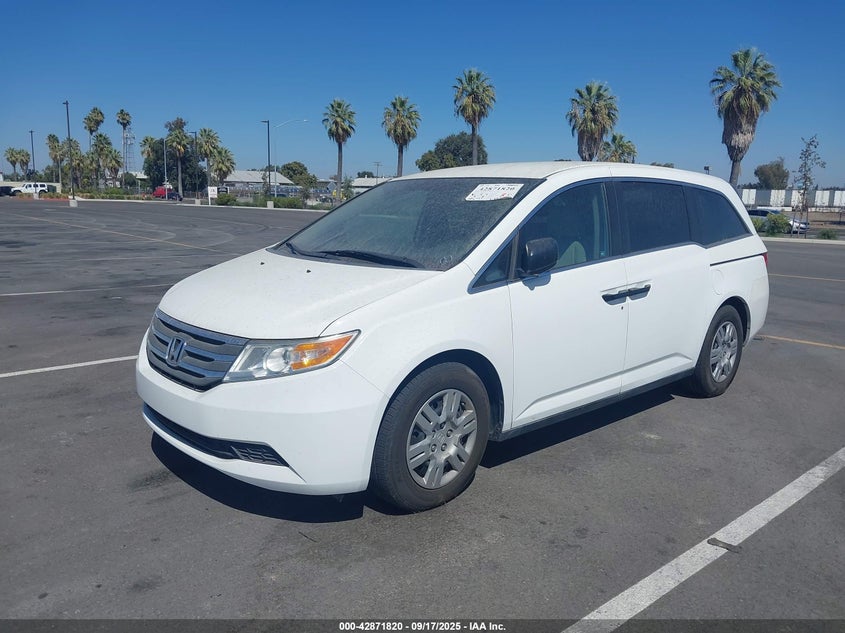 Vin: 5fnrl5h25bb007578, lot: 43365439, honda odyssey lx 20112