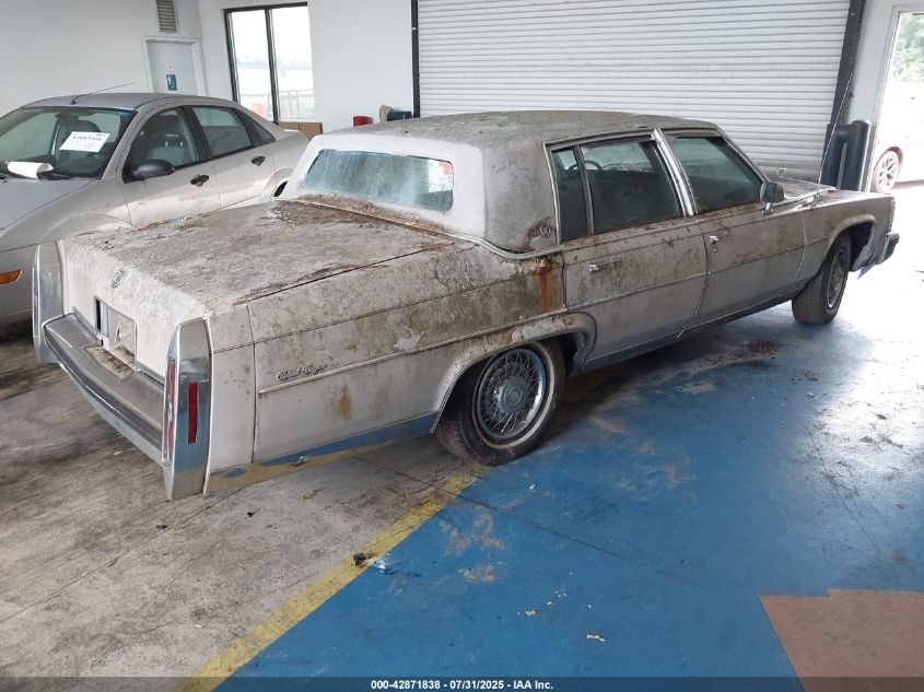 1984 Cadillac Fleetwood Brougham VIN: 1G6AW698BE9068535 Lot: 42871838