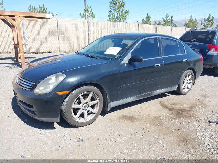 2004 Infiniti G35 VIN: JNKCV51E74M617396 Lot: 42871925
