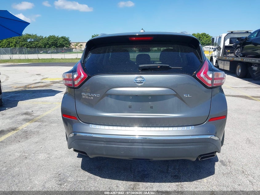 2015 Nissan Murano Sl VIN: 5N1AZ2MG1FN250965 Lot: 42871942