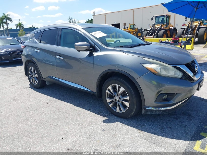 2015 Nissan Murano Sl VIN: 5N1AZ2MG1FN250965 Lot: 42871942