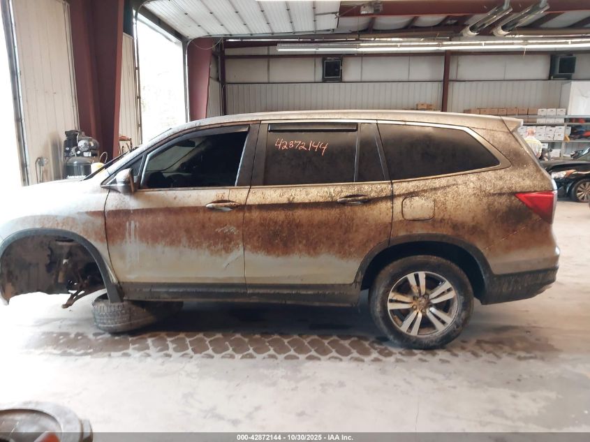 2018 Honda Pilot Ex VIN: 5FNYF6H31JB021963 Lot: 42872144