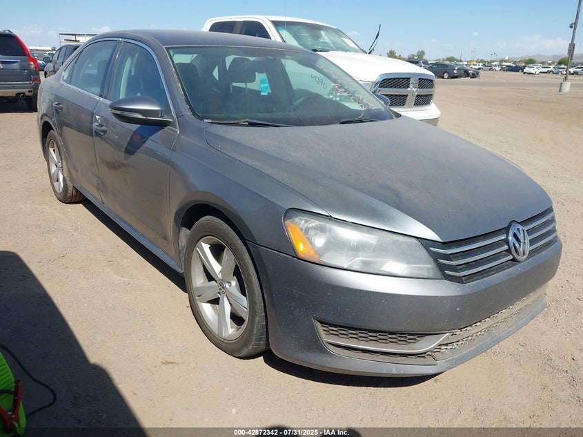 1VWBP7A33CC054897 2012 Volkswagen Passat 2.5L Se auction photo 1