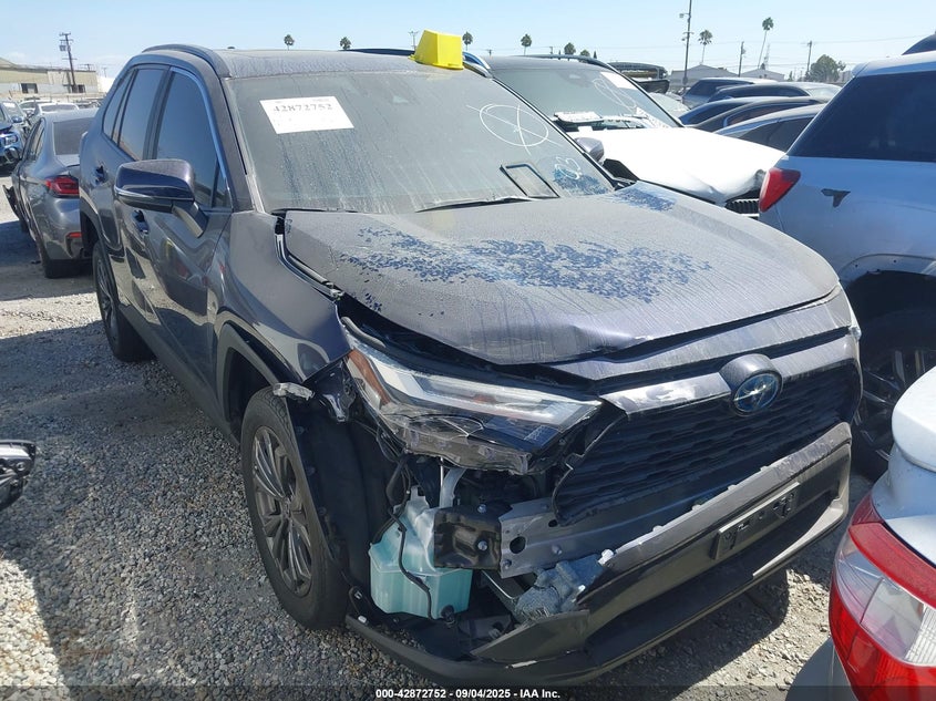 2T3B6RFV9NW036447 2022 Toyota Rav4 Hybrid Xle Premium auction photo 1