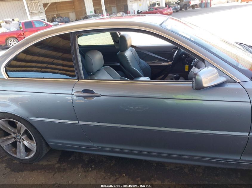 2006 BMW 330Ci VIN: WBABD53426PL17591 Lot: 42872782