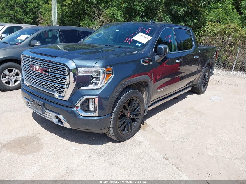 Vin: 1gtu9fel8nz137848, lot: 43366501, gmc sierra 1500 limited 4wd  short box denali 20222