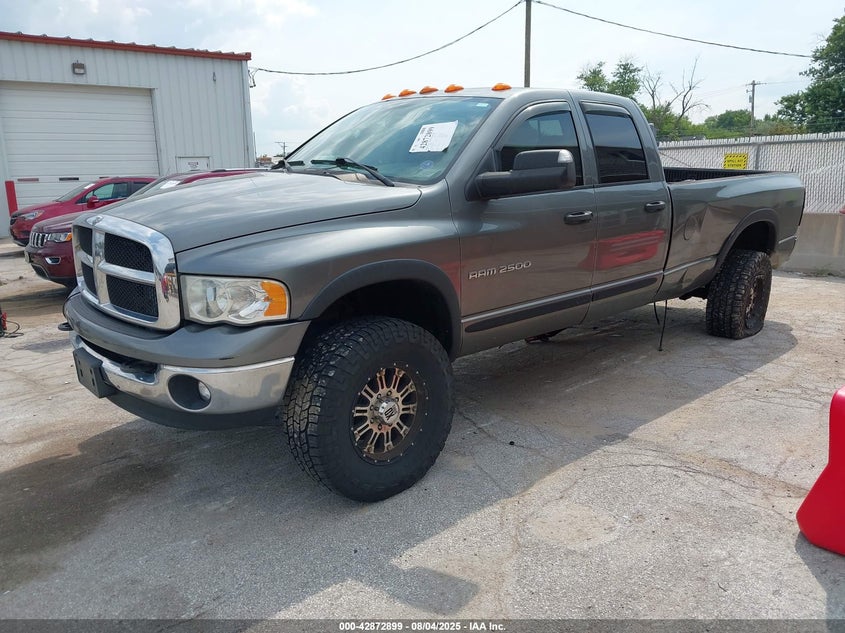 2005 Dodge Ram 2500 Slt/Laramie beige truck diesel 3D7KS28C85G719146 photo #3