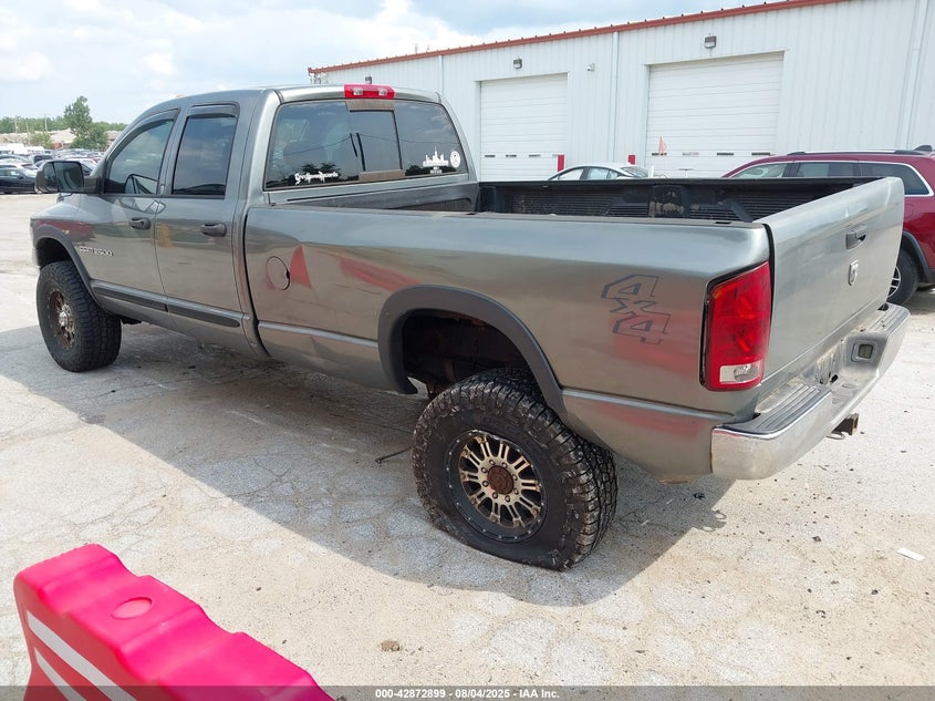 2005 Dodge Ram 2500 Slt/Laramie beige truck diesel 3D7KS28C85G719146 photo #4