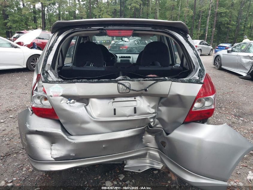 2008 Honda Fit Sport VIN: JHMGD38668S016750 Lot: 42872911