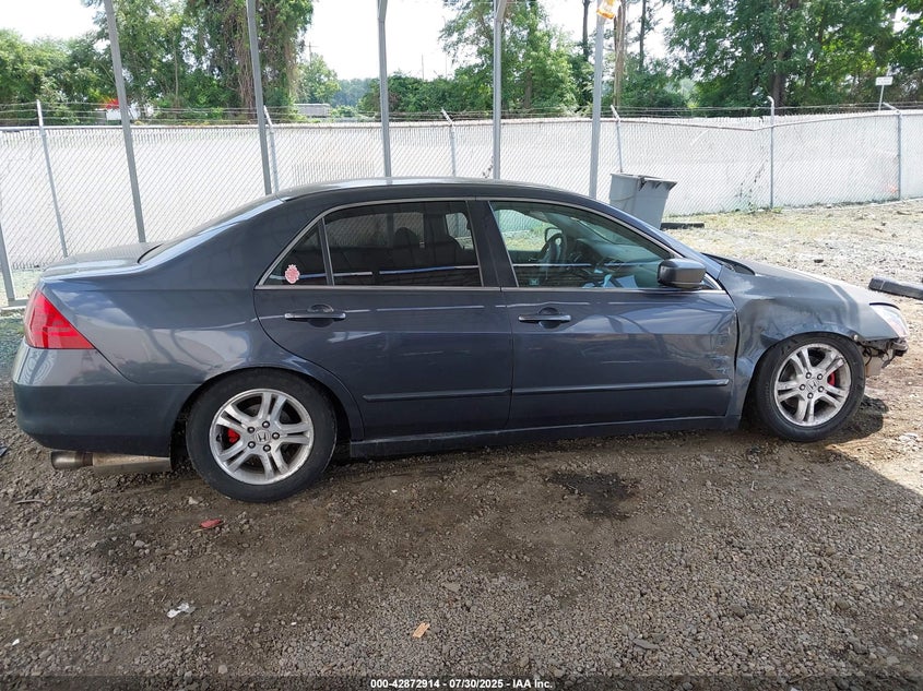 2007 Honda Accord 2.4 Ex VIN: 1HGCM56747A057844 Lot: 42872914