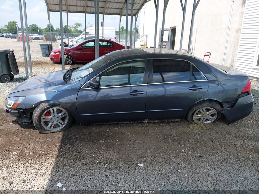 2007 Honda Accord 2.4 Ex VIN: 1HGCM56747A057844 Lot: 42872914