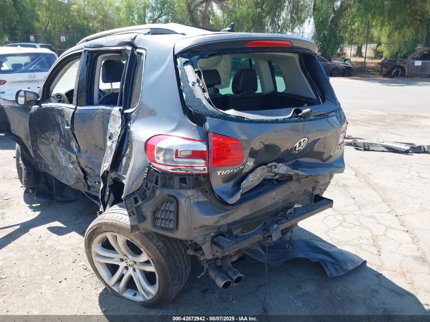 2013 Volkswagen Tiguan Sel VIN: WVGAV3AX9DW584285 Lot: 42872942