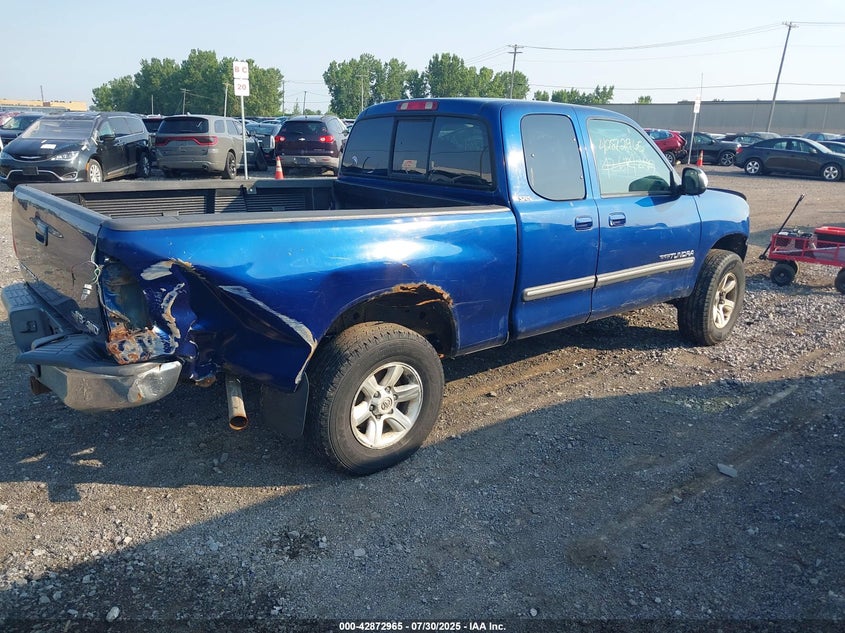 2006 Toyota Tundra Sr5 V8 VIN: 5TBBT44166S476620 Lot: 42872965
