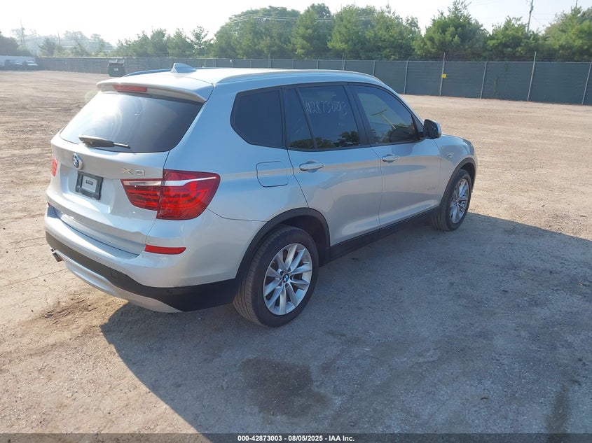 Vin: 5uxwx9c35h0t18111, lot: 43366620, bmw x3 xdrive28i 20174