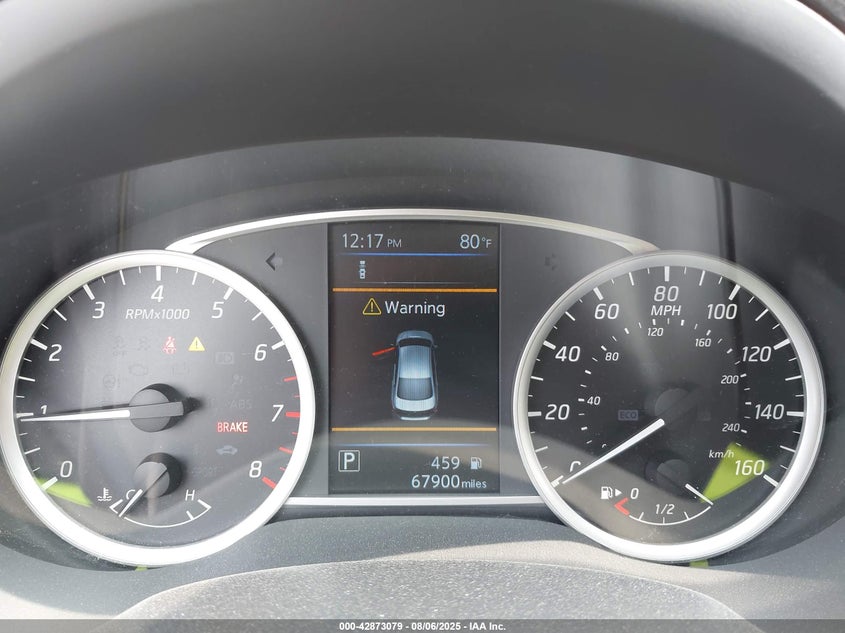 2019 NISSAN SENTRA SV - 3N1AB7AP8KY382616