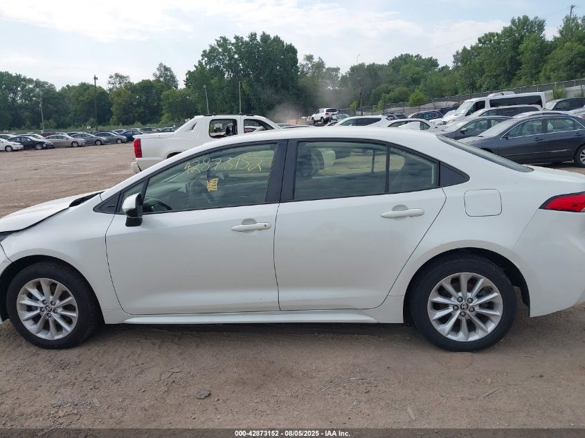 2020 Toyota Corolla Le VIN: JTDVPRAE5LJ100299 Lot: 42873152
