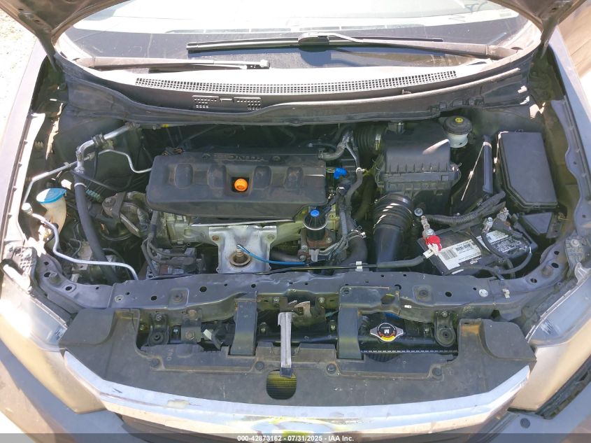 2012 Honda Civic Lx VIN: 2HGFB2F53CH501548 Lot: 42873162