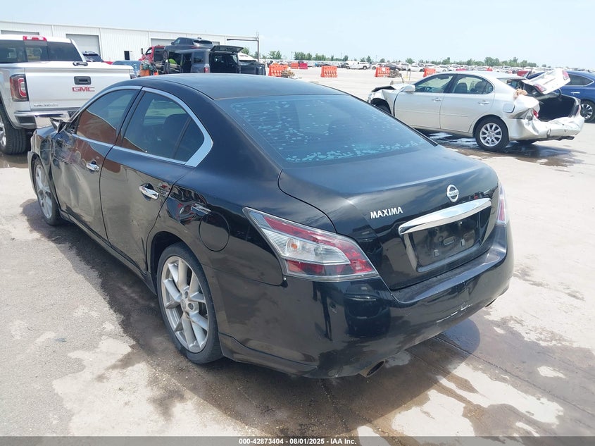 Vin: 1n4aa5ap1cc814029, lot: 43367021, nissan maxima 3.5 s 20123