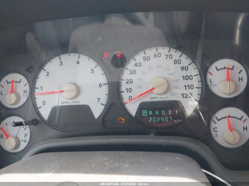 2007 Dodge Ram 1500 Slt VIN: 1D7HA18P27S238024 Lot: 42873445