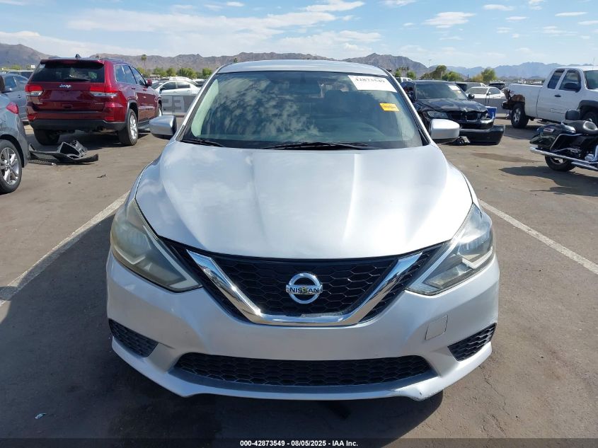 2017 Nissan Sentra Sv VIN: 3N1AB7AP0HY322306 Lot: 42873549