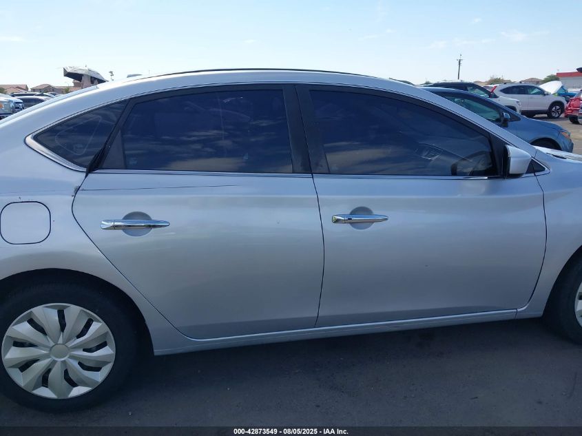 2017 Nissan Sentra Sv VIN: 3N1AB7AP0HY322306 Lot: 42873549