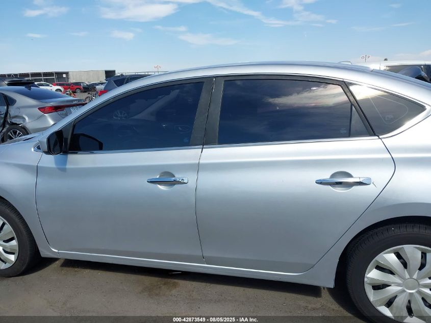 2017 Nissan Sentra Sv VIN: 3N1AB7AP0HY322306 Lot: 42873549