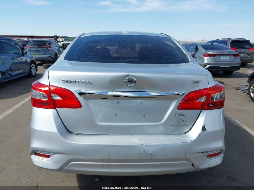 2017 Nissan Sentra Sv VIN: 3N1AB7AP0HY322306 Lot: 42873549