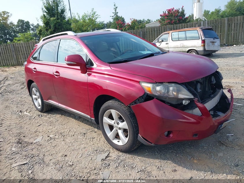 2011 LEXUS RX350 VIN: 2T2BK1BA2BC115945