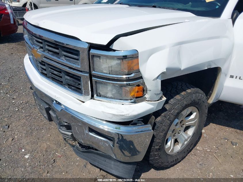 2014 Chevrolet Silverado 1500 2Lt VIN: 3GCUKREC2EG141738 Lot: 42873819